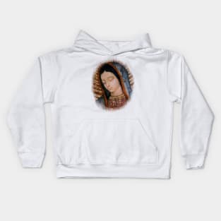 Our Lady of Guadalupe Replica Bust Kids Hoodie